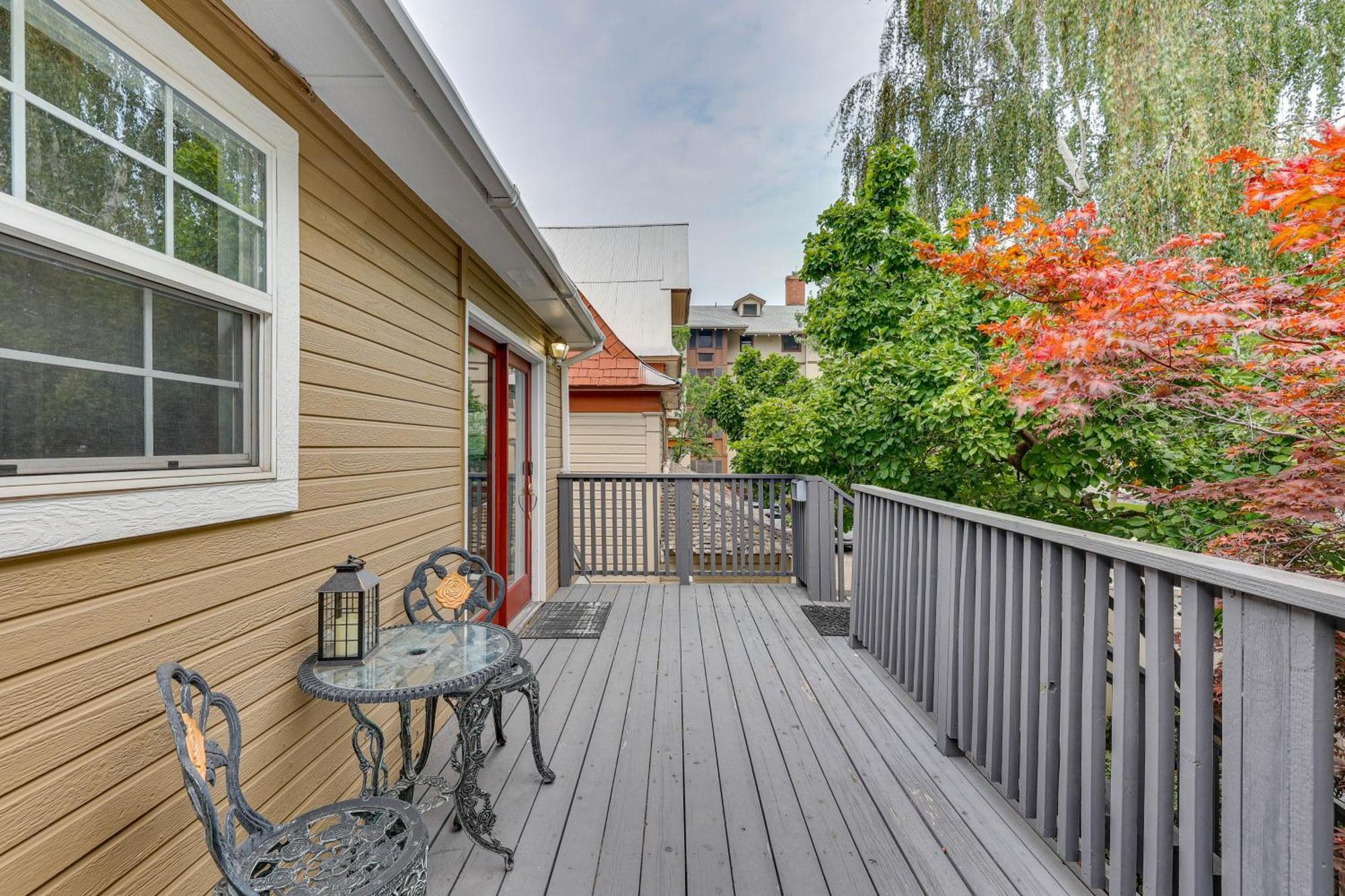 Historic Boise Studio With Courtyard, Blocks To Dtwn Apartamento Exterior foto