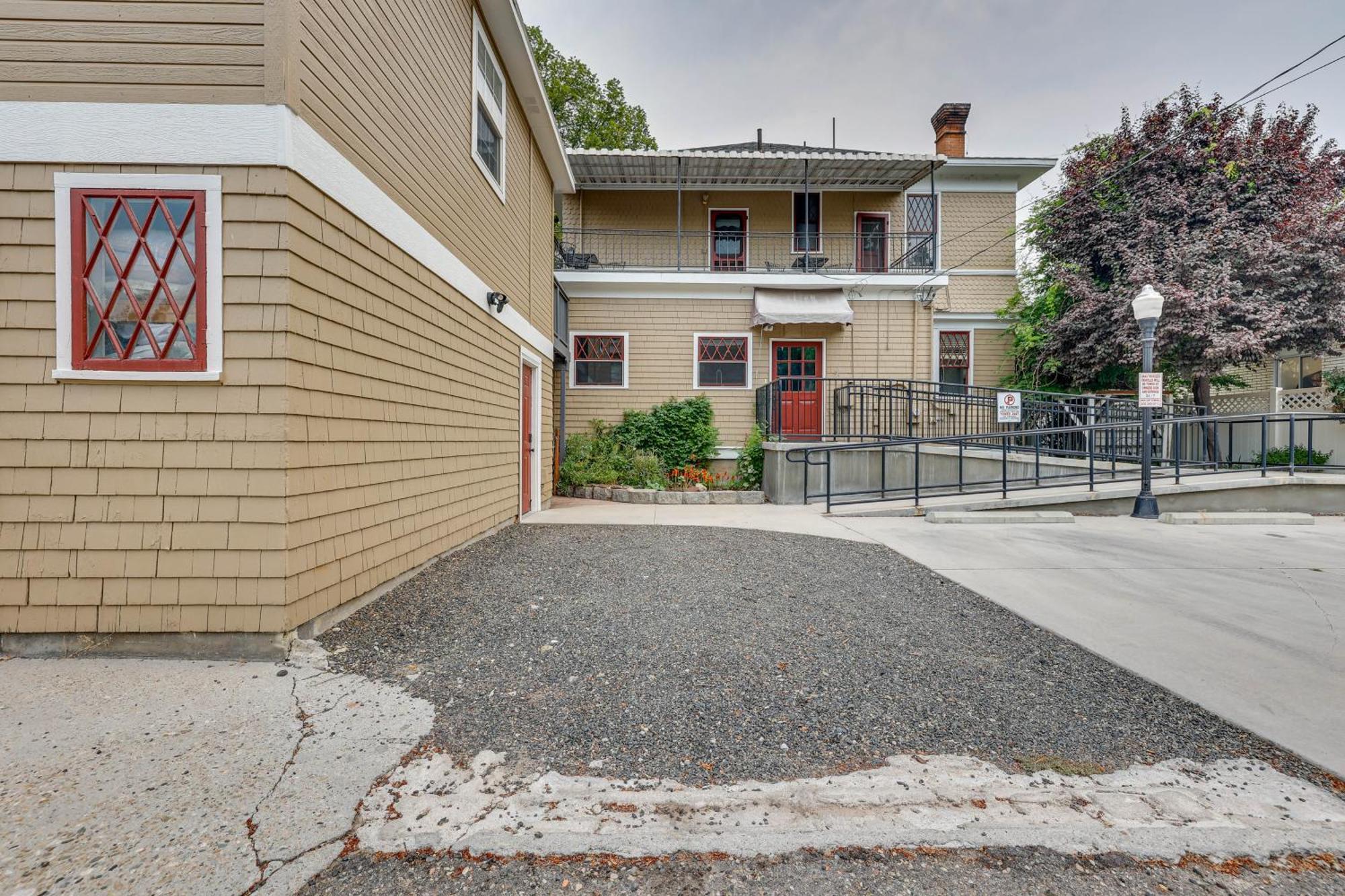 Historic Boise Studio With Courtyard, Blocks To Dtwn Apartamento Exterior foto